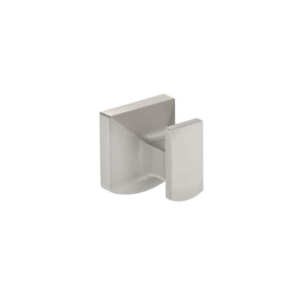 Symmons Verity Wall Mounted Knob Bathroom Robe/Towel Hook in Satin Nickel