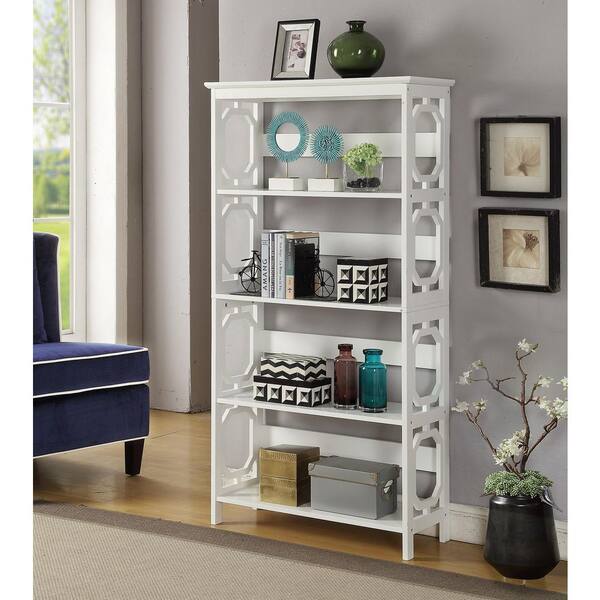 Convenience concepts omega 5 tier bookcase discount