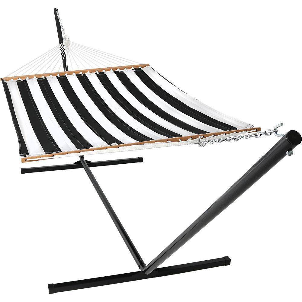 white hammock with stand