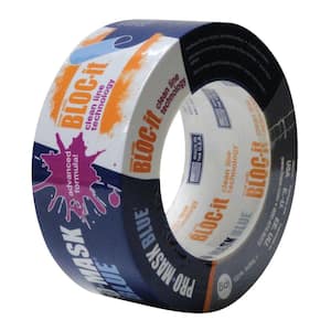 1.88 in. x 60 yds. ProMask Blue Painter's Tape with Bloc It