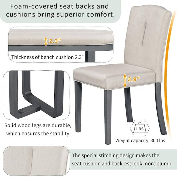 Upholstered chair online cushions