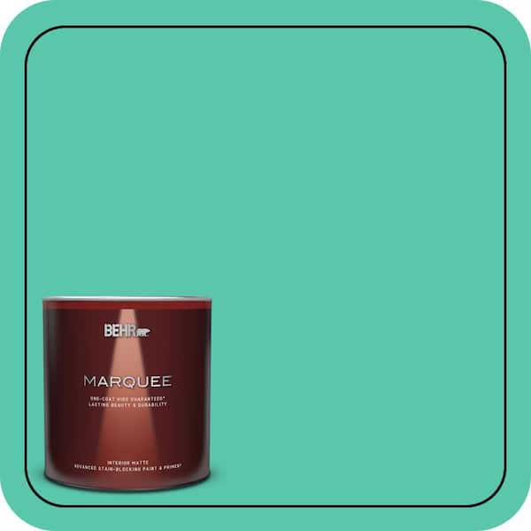 BEHR MARQUEE 1 qt. #P430-4 Kauai Matte Interior Paint & Primer