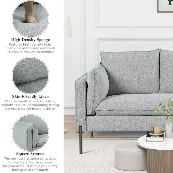 Easy Rise Firm Density Foam Seat Cushion, Square