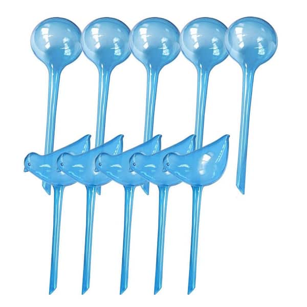 10-Pack Plant Self-Watering Bulbs, Automatic Watering Stakes for Indoor Outdoor Potted Plants and Garden Irrigation
