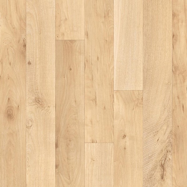 Take Home Sample - Sawyer Blonde Wood 10 MIL 6 in. x 9 in. Waterproof Vinyl Sheet Flooring