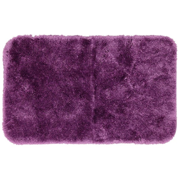 Mohawk Home Royal Lustre Bright Purple 21 in. x 34 in. Bath Mat-DISCONTINUED