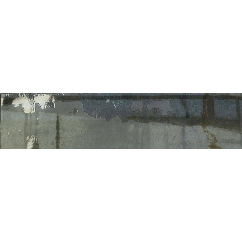 Respect Green and Blue Glazed Porcelain Subway Tile
