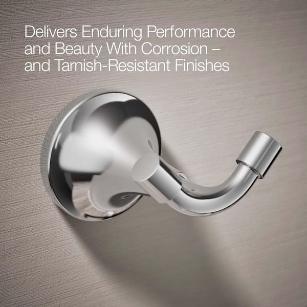 KOHLER Tone J-Hook Robe/Towel Hook in Polished Chrome 27427-CP