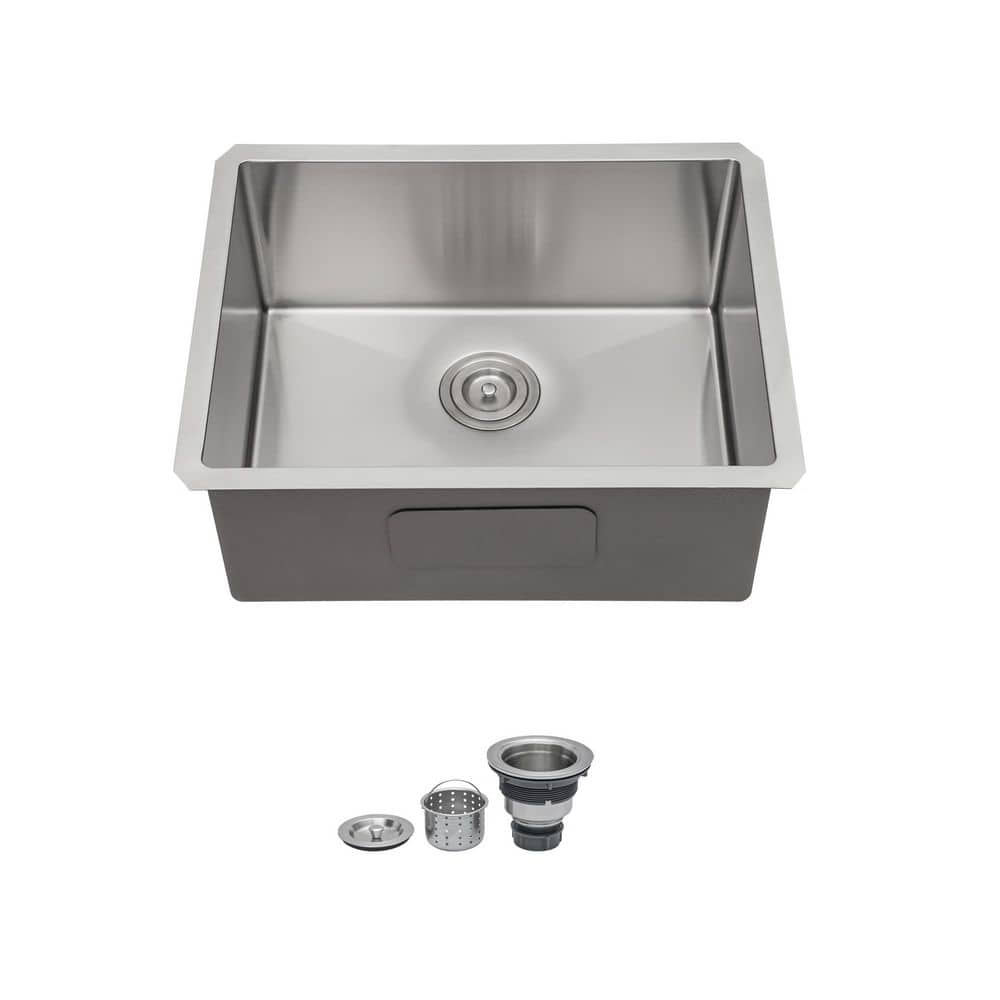 23 in.Stainless Steel Undermount Sink-23 in. x 18 in. x 9 in.Sink 16 Gauge 9 in. Deep Single Bowl Kitchen Sink Basin price history on PriceWatchPro