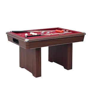 Hathaway Renegade 54 in. Slate Bumper Pool Table for Family Game