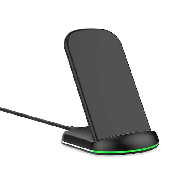 Vrbgify 10W Wireless Fast Charging Pad for iPhone 8/X-16 Pro Max AirPods Pro 2 and Samsung Galaxy with 3. 3 ft. USB Type C Cable