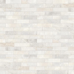 Brickbold Almond 3 in. x 13 in. Glazed Porcelain Decorative Wall Tile (13.35 sq. ft. / case)