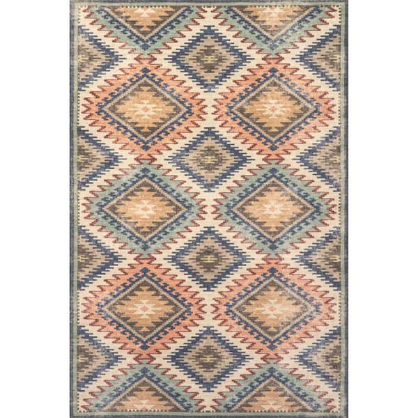RUGS USA Himalaya Wool Multi 9 ft. x 12 ft. Area Rug