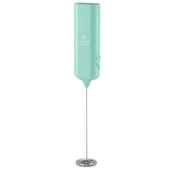 Zulay Kitchen Powerful Mini Milk Frother - Electric Hand Mixer (Mint)