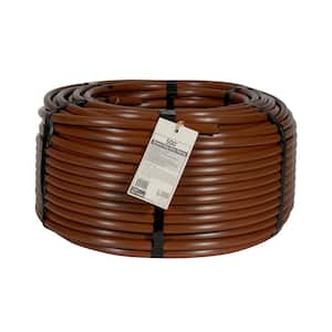 1/2 in. (0.600 in. I.D. x 0.700 in. O.D.) x 500 ft. Brown Blank Poly Tubing for Drip Irrigation