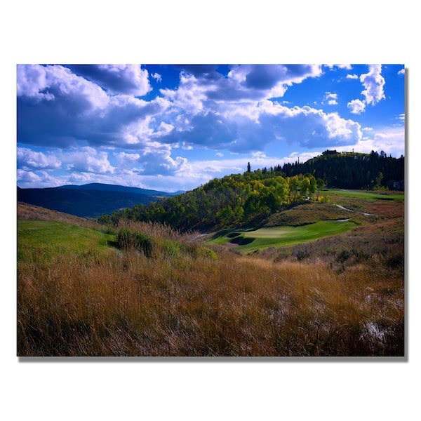 Trademark Fine Art 24 in. x 32 in. Golfers Paradise Canvas Art