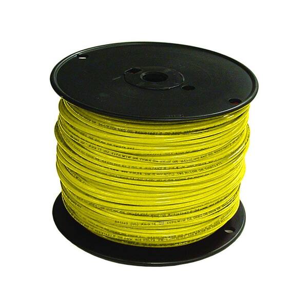 16 GAUGE WIRE GREEN/YELLOW 2500 FT  PRIMARY STRANDED PURE COPPER POWER MTW AWG 