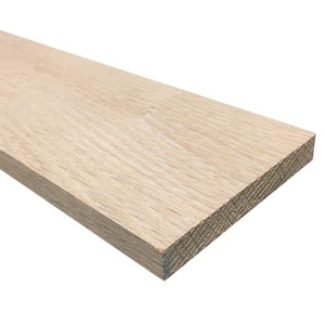 1/2 in. x 4 in. x 3 ft. Hobby Board Kiln Dried S4S Oak Board (20-Piece)
