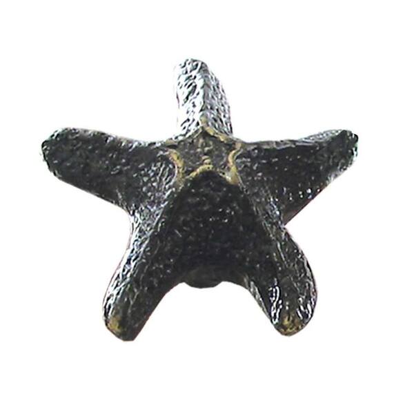 Whitehaus Collection 1-3/4 in. Bronze Starfish Cabinet Hardware Knob
