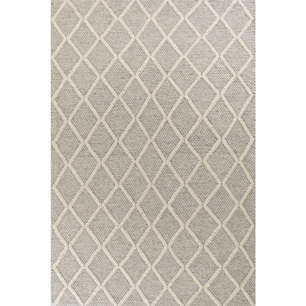 Diamonds Grey 8 ft. x 10 ft. Area Rug