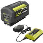 40V Lithium-Ion 6.0 Ah High Capacity Battery and Charger Kit