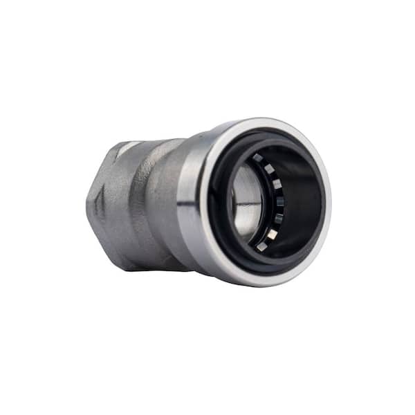 QUICKFITTING 3/4 in. Stainless Steel Push-to-Connect x FNPT (Female Thread) Adapter Fitting
