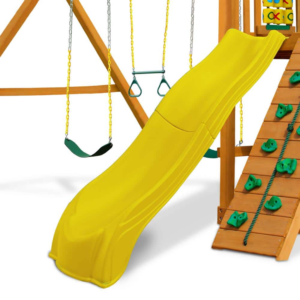 Yellow Plastic Olympus Wave Slide for 5' Decks