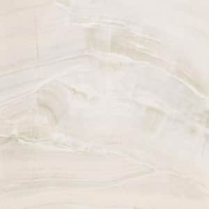Onix Perola Beige PO 24 in. x 24 in. Glazed Porcelain Floor and Wall Tile (3.74 sq. ft./each)