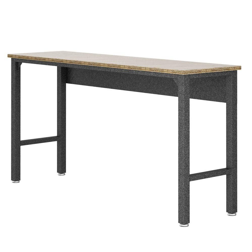 Fortress 72'' Stainless Steel and MDP Workbench for Garage
