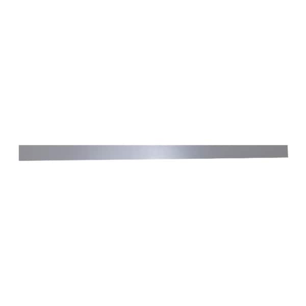 LIFEART CABINETRY Anchester 96-in. W x 0.25-in. D x 4.5-in. H in Light Gray Toe Kick