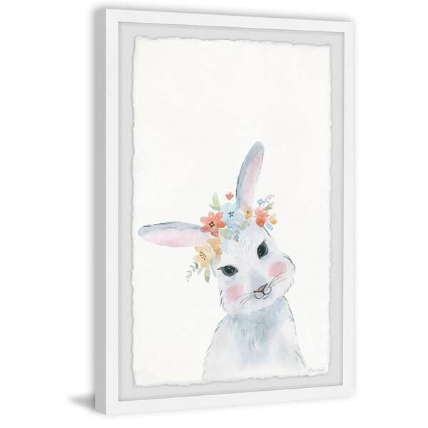 rabbit framed art