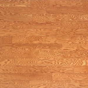 Oak Golden 3/8 in. Thick x 4-3/4 in. Wide x Random Length Engineered Click Hardwood Flooring (33 sq. ft. / case)