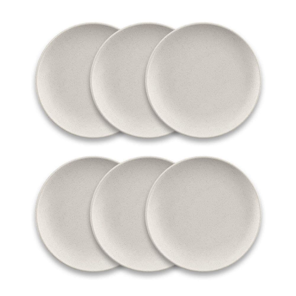 Coupe Wheat PP Dinner Plate - Brown - 10.8  - Set of 6