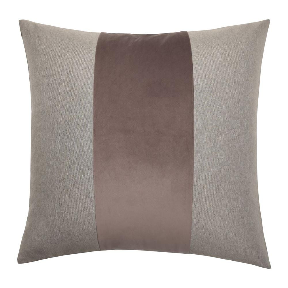 2-Tone Pistachio Shell and Dusty Rose Solid Cotton 24 in. x 24 in. Throw Pillow price history on PriceWatchPro