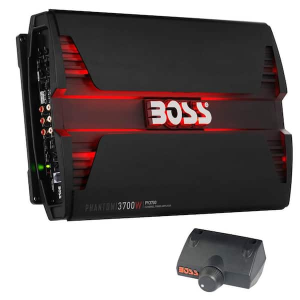 Boss Audio Systems PV3700 3700-Watt 5 Channel Car Audio Amplifier Power LED Amp System with Remote