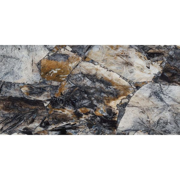 Falkirk Moray 2/25 in. x 2 ft. x 1 ft. Peel  and Stick Black Foam Decorative Wall Paneling (1-Pack)