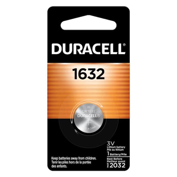 Duracell Coppertop 1632 Lithium 3-Volt Coin Battery