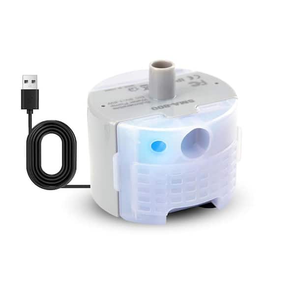 KIWDZFU Submersible Cat Water Fountain Pump Replacement Ultra-Quiet Motor for Indoor Stainless Steel Fountain SMA-800