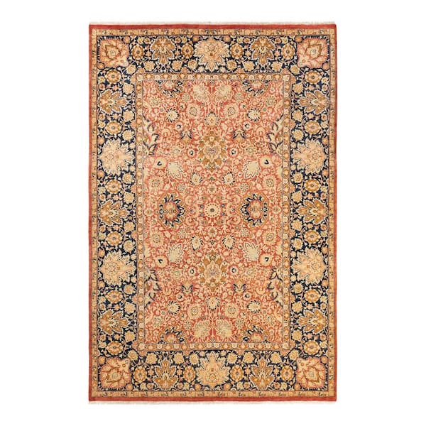 Solo Rugs Mogul One-of-a-Kind Traditional Rust 6 ft. 1 in. x 9 ft. 4 in. Tribal Area Rug