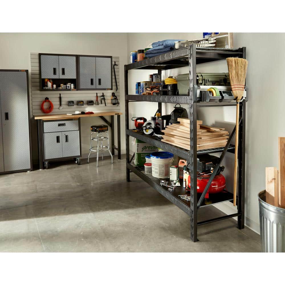 Black Matte 22" x 36" Rack Shelf Liners Set