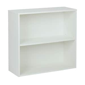 Prado White Open Bookcase