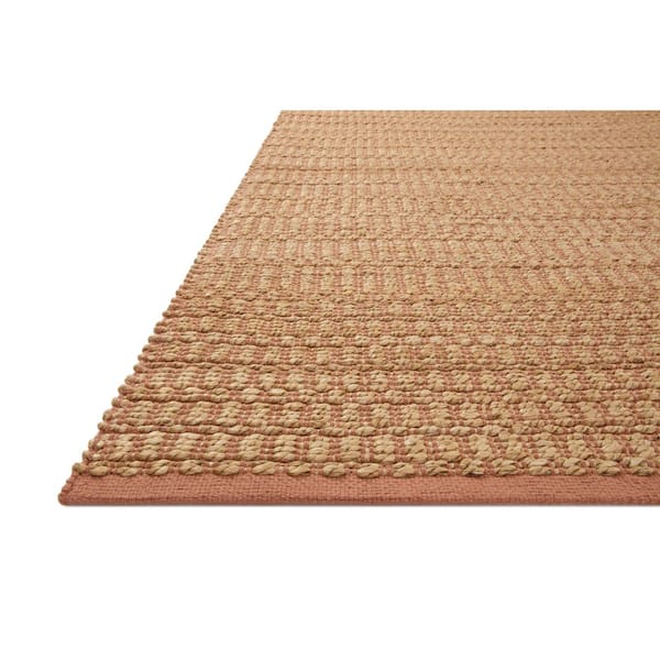 Angela Rose Colton 7 ft. 6 in. x 9 ft. 6 in. Natural/Clay Contemporary Area Rug