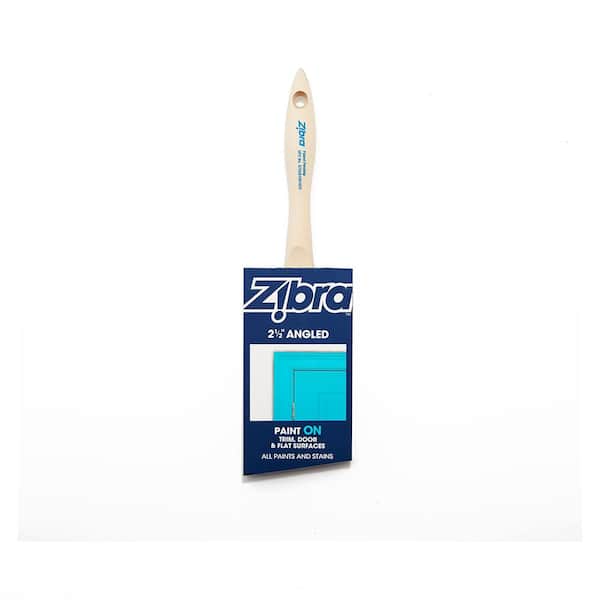 Zibra 2.5 in. Angled Sash Trim Brush (6-Pack) PB250PT-6 - The Home Depot