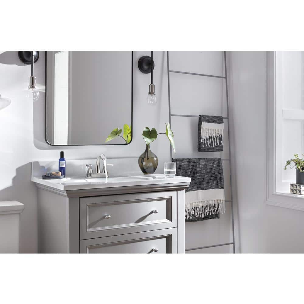 Elmhurst Traditional Chrome 2-Handle Centerset Bathroom Faucet