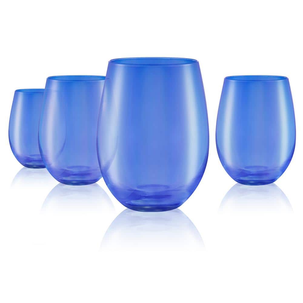 Featured image of post Blue Stemless Wine Glasses