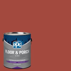 1 gal. PPG1064-7 Rum Raisin Satin Interior/Exterior Floor and Porch Paint