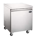 6.3 cu. ft. Commercial Under Counter Freezer in Stainless Steel