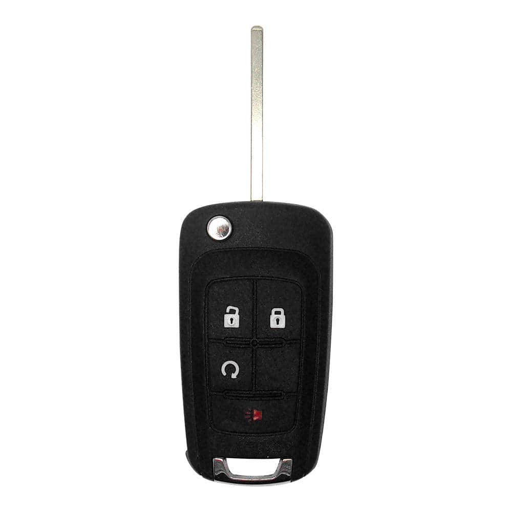 GM Simple Key, for Select Buick,Chevrolet, GMC Vehicles 4 Button Flip Key Remote Start, Lock, Unlock,and Panic Buttons price history on PriceWatchPro