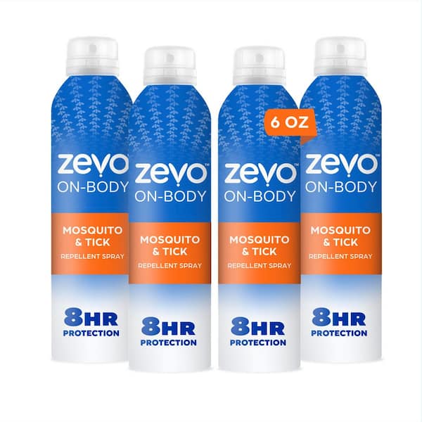 On-Body 6 oz. Mosquito and Tick Insect Repellent Aerosol Spray(4-Pack)