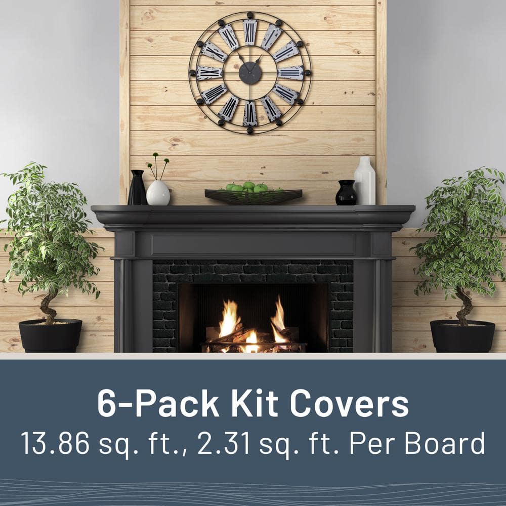 Natural Pine 72'' Shiplap Plank Boards
